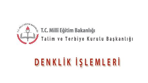 Denklik İşlemleri