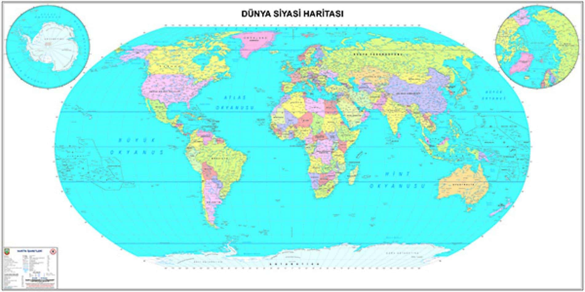 DÜNYA SİYASİ HARİTASI